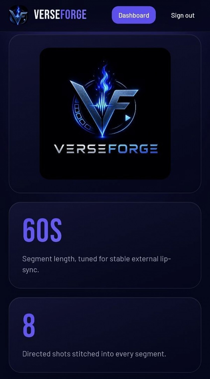 VerseForge app